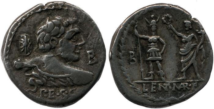 RRC 329/1d, реверс, Британский музей