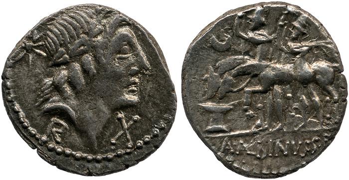 RRC 335/10b, реверс, Британский музей