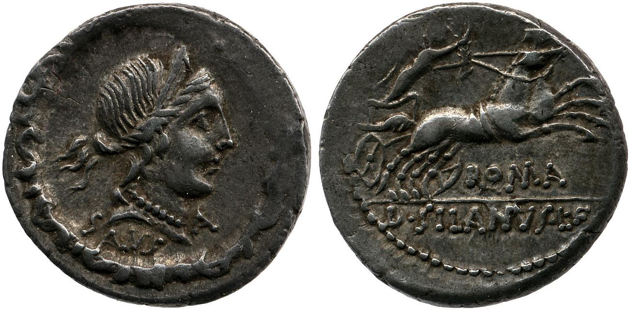 RRC 337/2c, аверс, bm