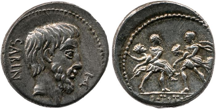 RRC 344/1a, реверс, bm