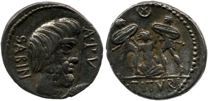 RRC 344/2c, реверс, bm