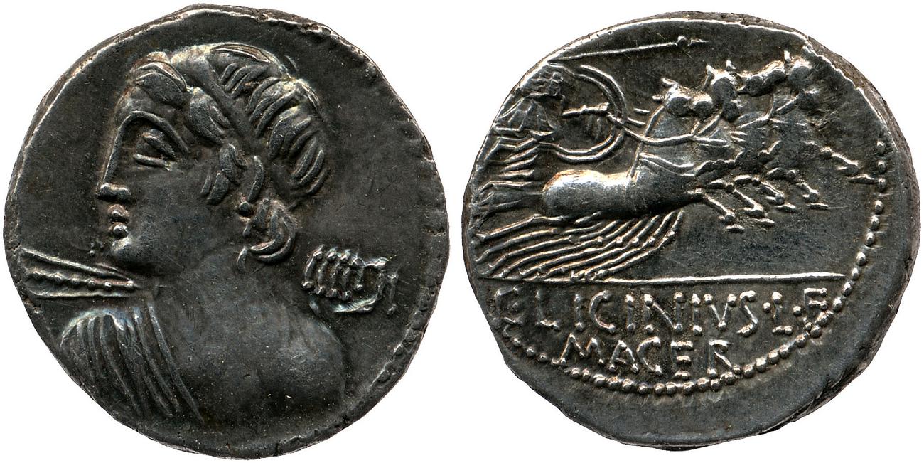 RRC 354/1, аверс, bm