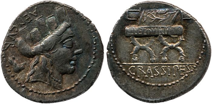 RRC 356/1a, реверс, bm