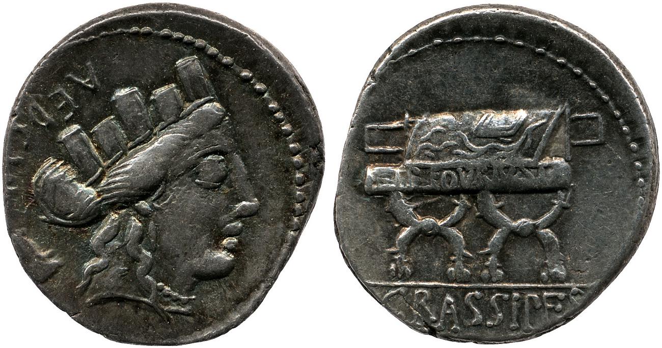 RRC 356/1a, аверс, bm