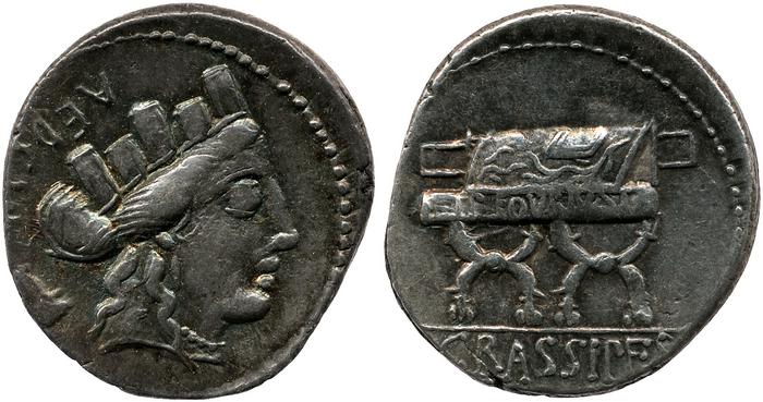 RRC 356/1a, реверс, bm