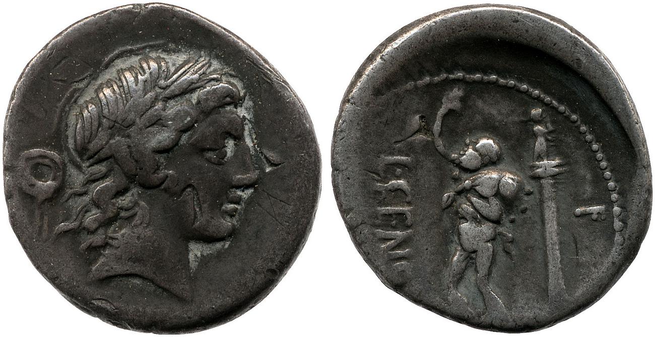 RRC 363/1a, аверс, bm