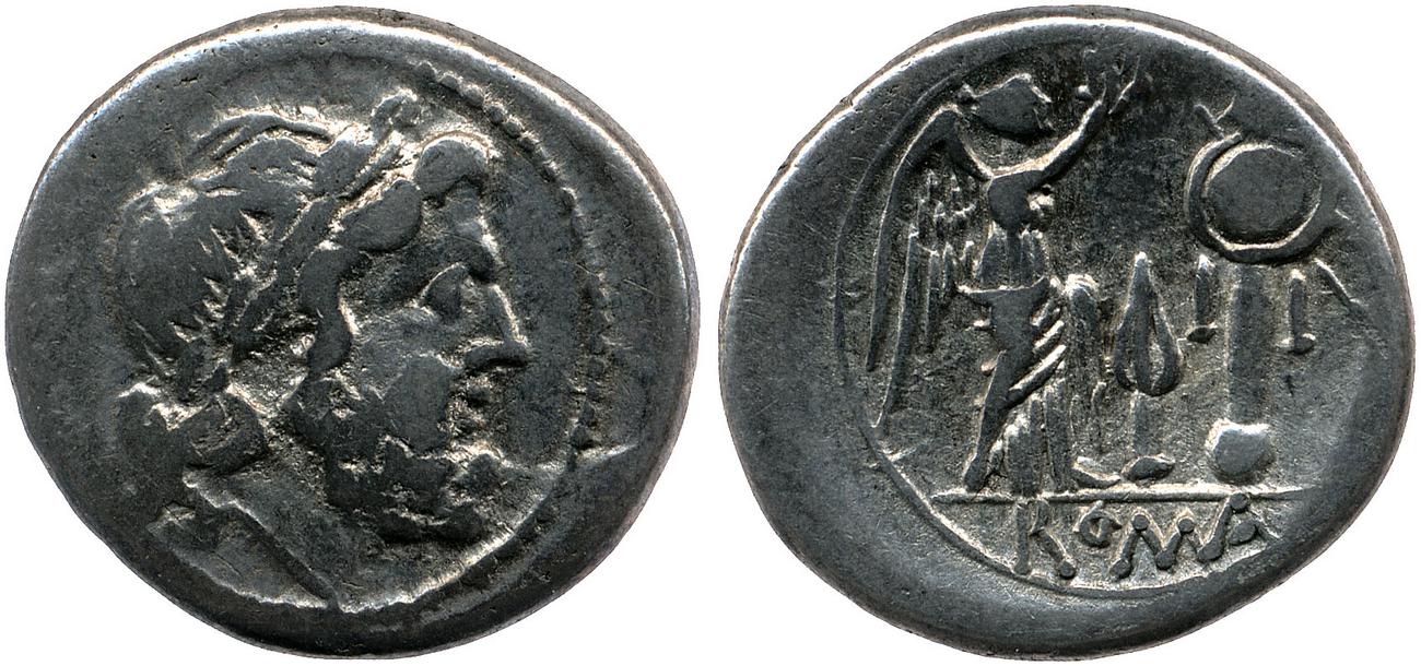 RRC 83/1a, аверс, bm
