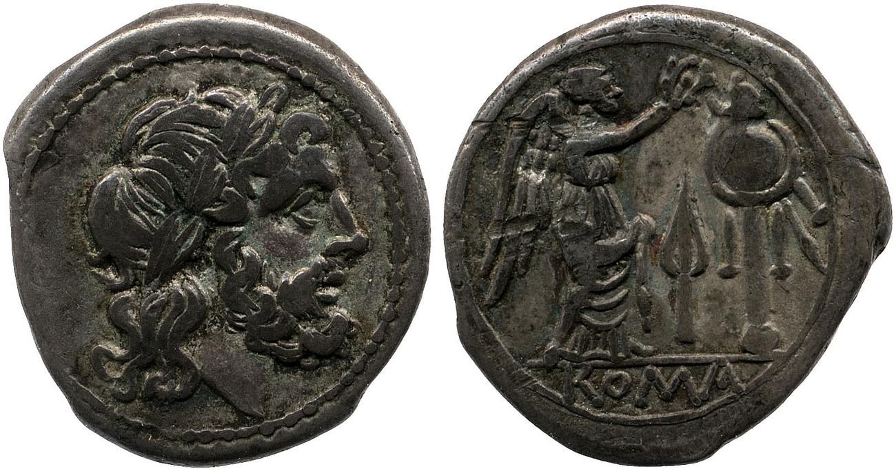 RRC 83/1a, аверс, bm