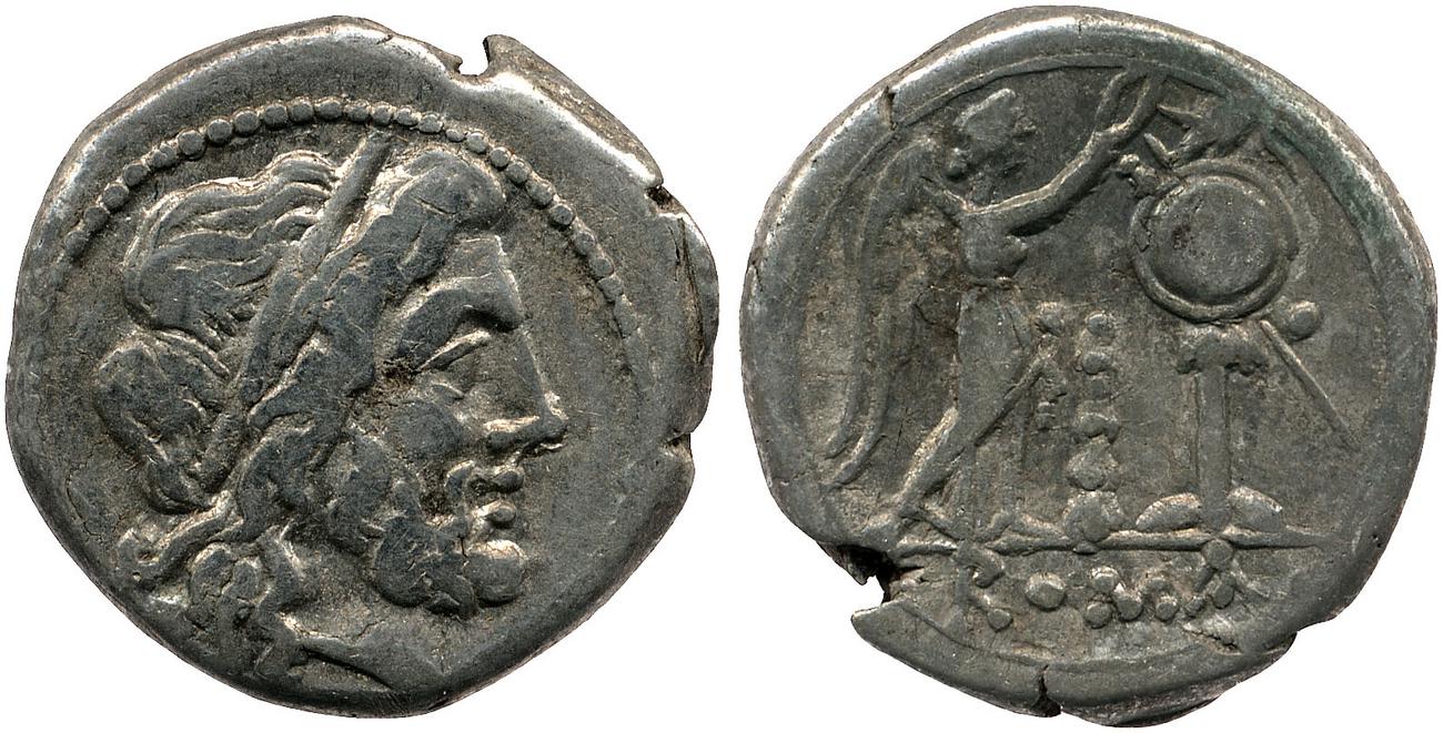 RRC 89/1a, аверс, bm