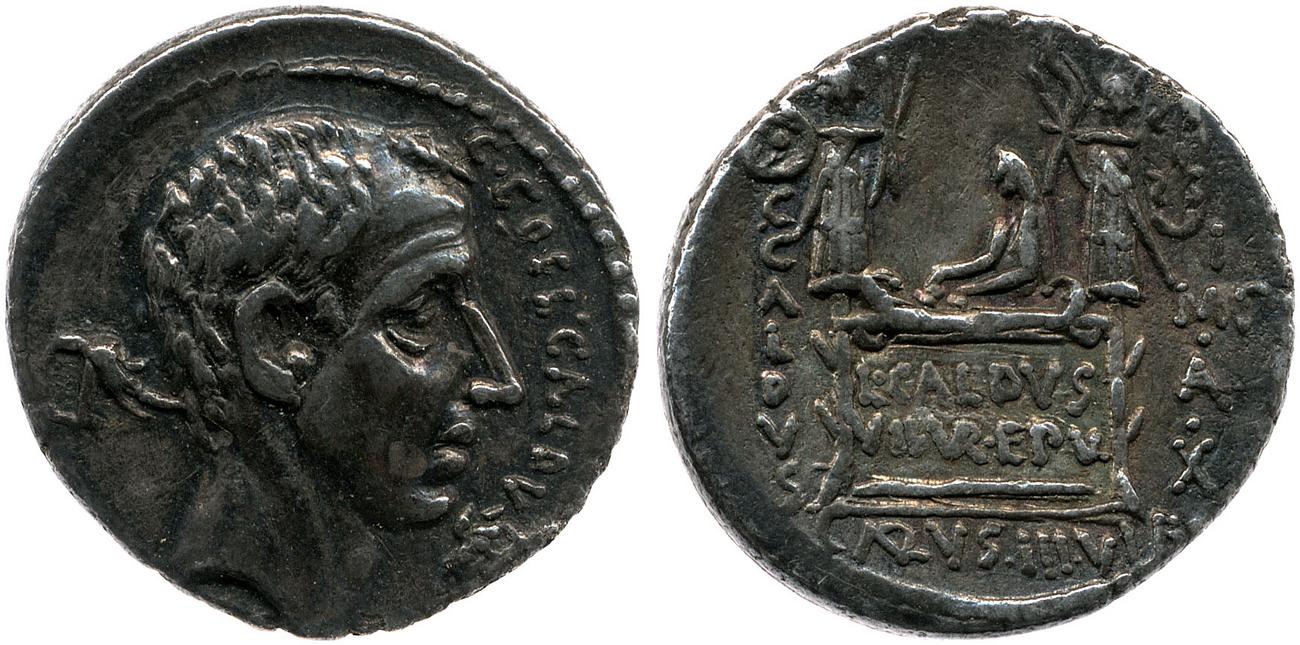 obverse RRC 437/3a