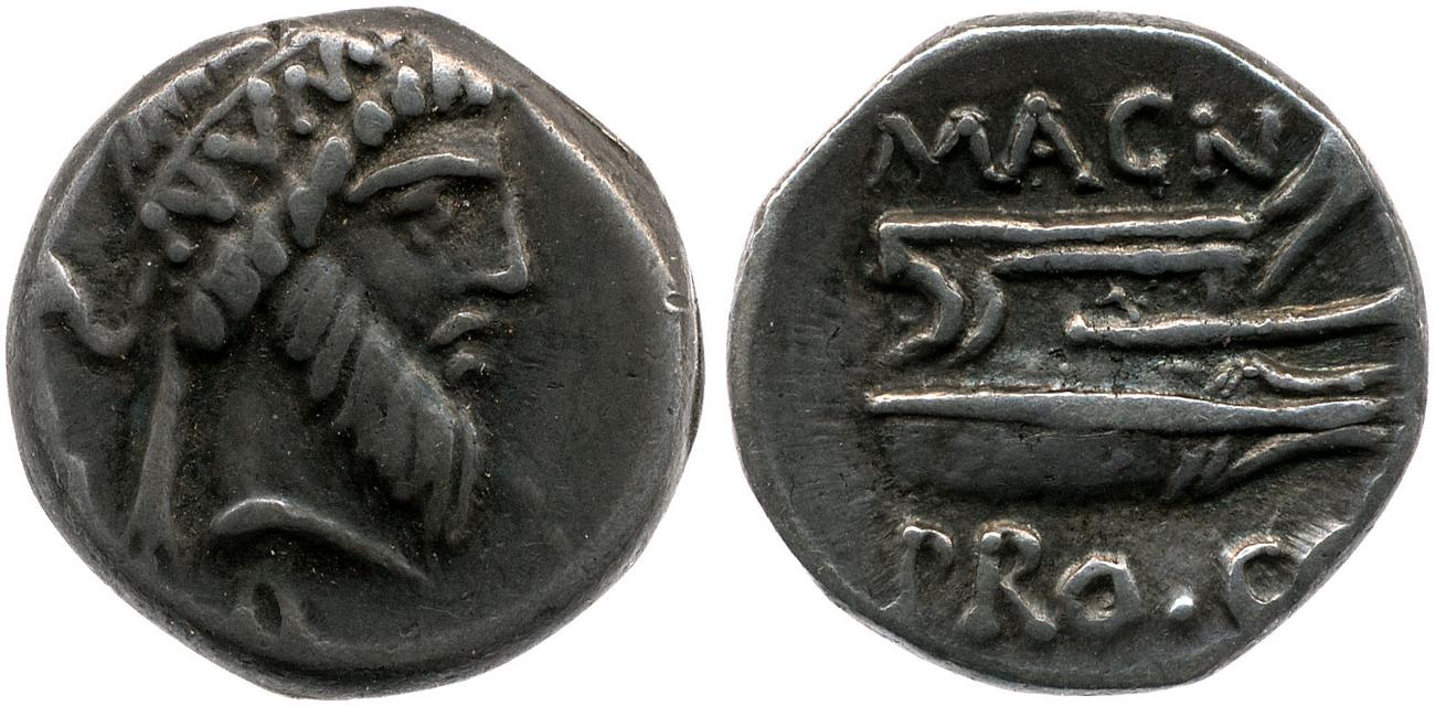 RRC 446/1, аверс, bm