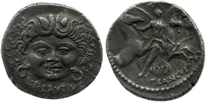 RRC 453/1a, реверс, bm