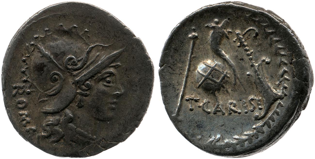 RRC 464/3a, аверс, bm