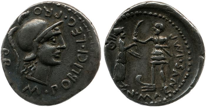 RRC 469/1a, реверс, bm