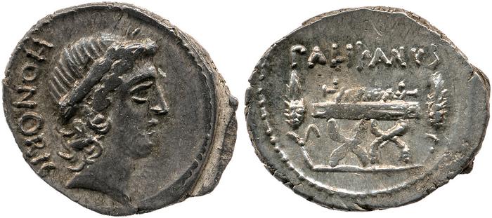 RRC 473/2a, реверс, bm