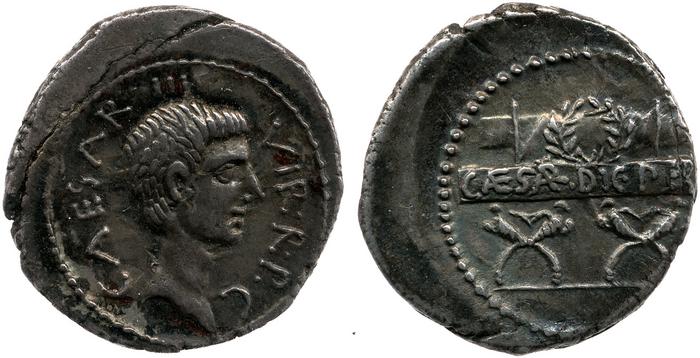RRC 497/2a, реверс, bm