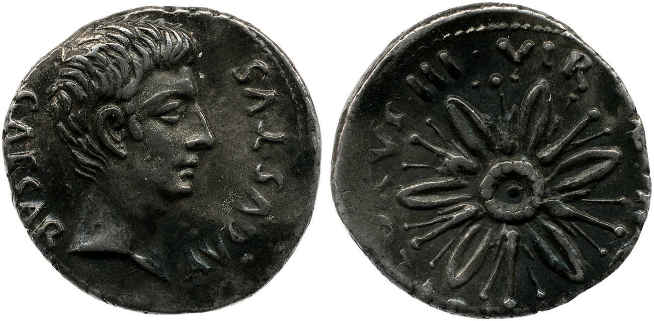 RIC I (second edition) Augustus 309, аверс, bm
