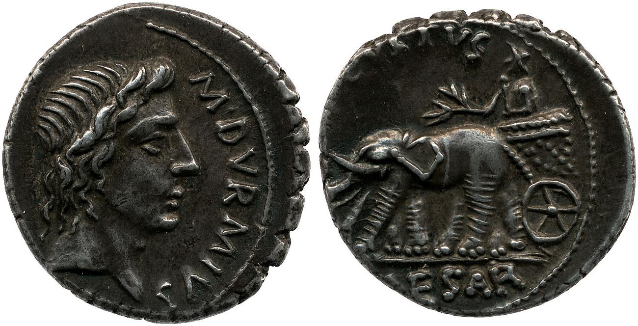 obverse RIC I (second edition) Augustus 311