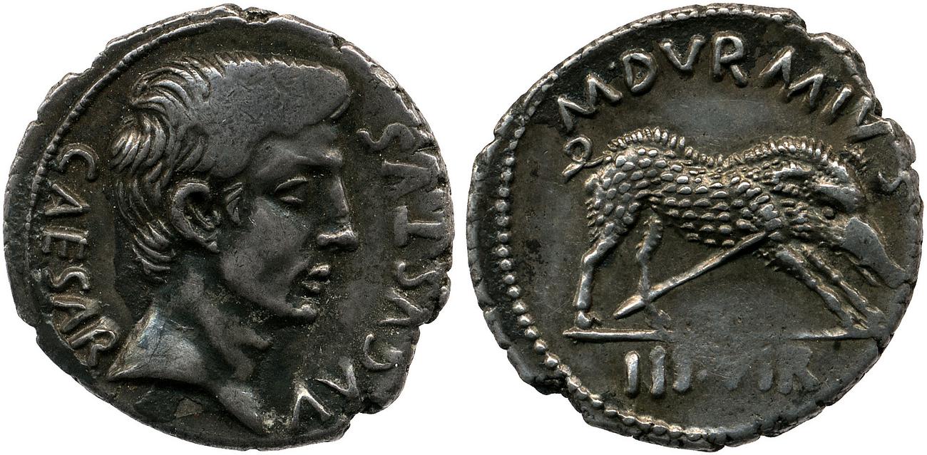 obverse RIC I (second edition) Augustus 317