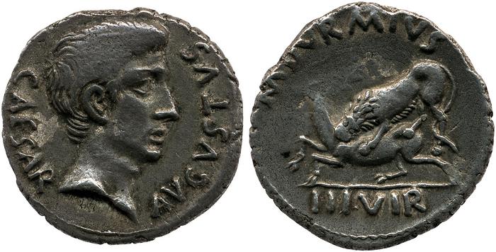 RIC I (second edition) Augustus 318, reverse, bm
