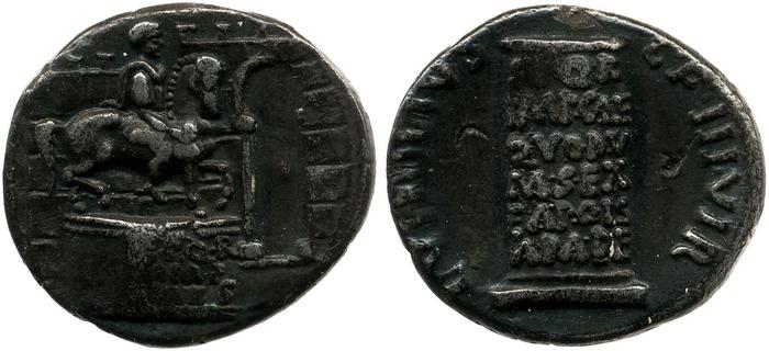 RIC I (second edition) Augustus 362, реверс, bm