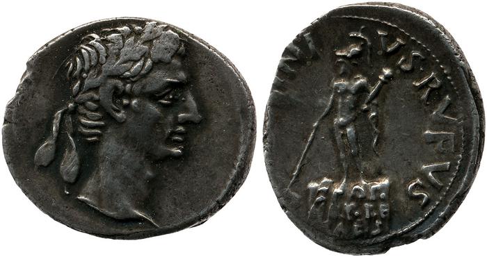 RIC I (second edition) Augustus 351, реверс, bm
