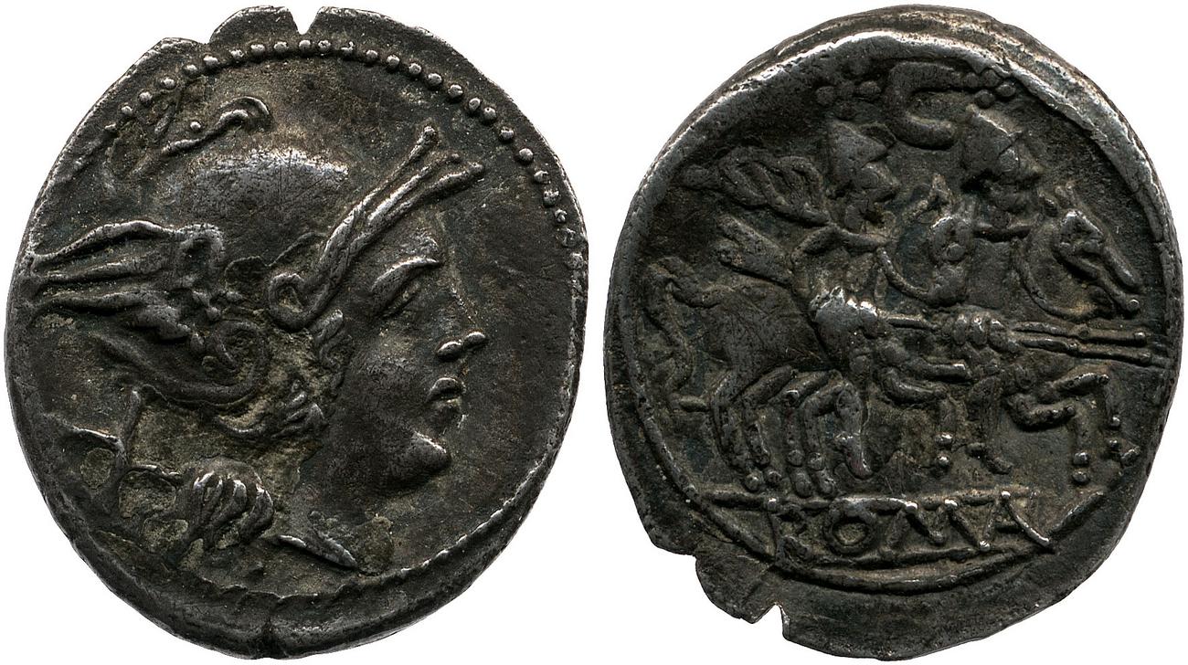 RRC 107/1a, аверс, bm
