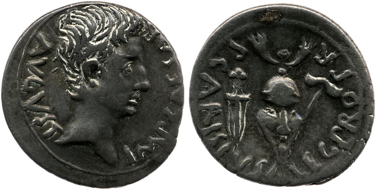 аверс RIC I (second edition) Augustus 7A