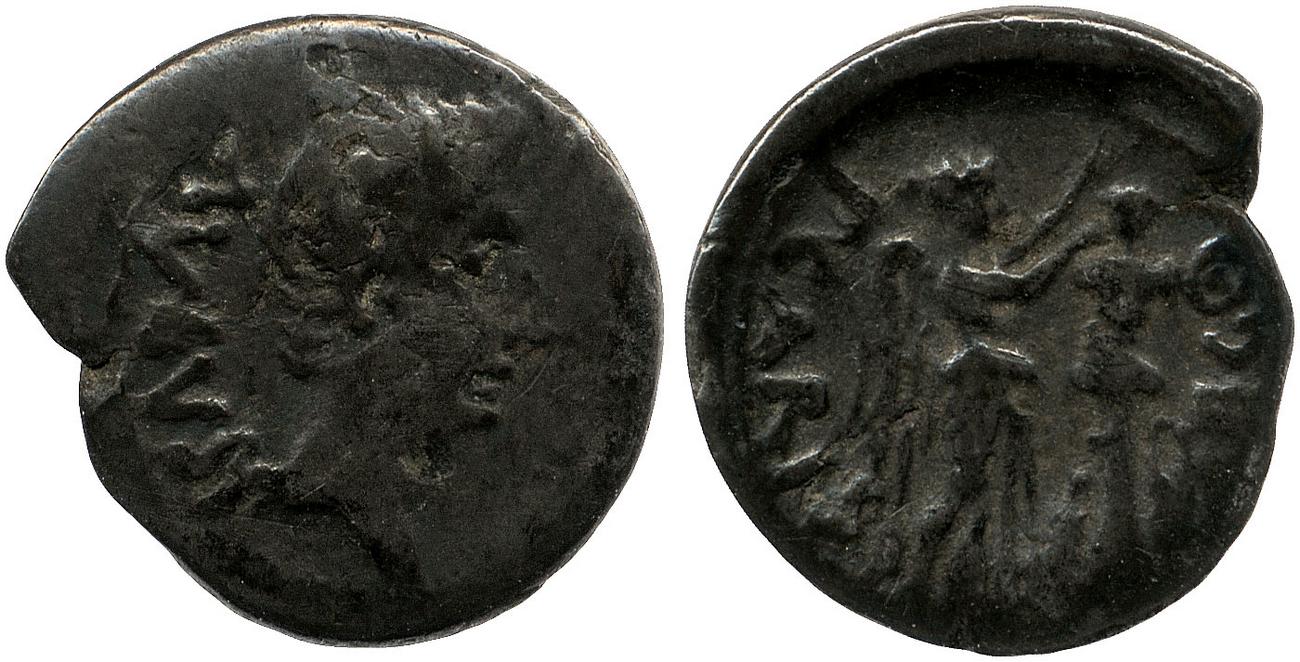 RIC I (second edition) Augustus 1A, аверс, bm
