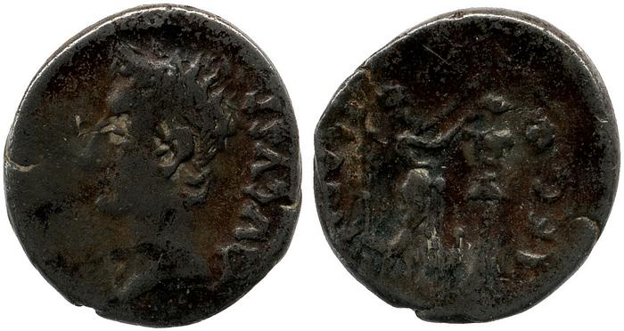 RIC I (second edition) Augustus 1B, реверс, bm