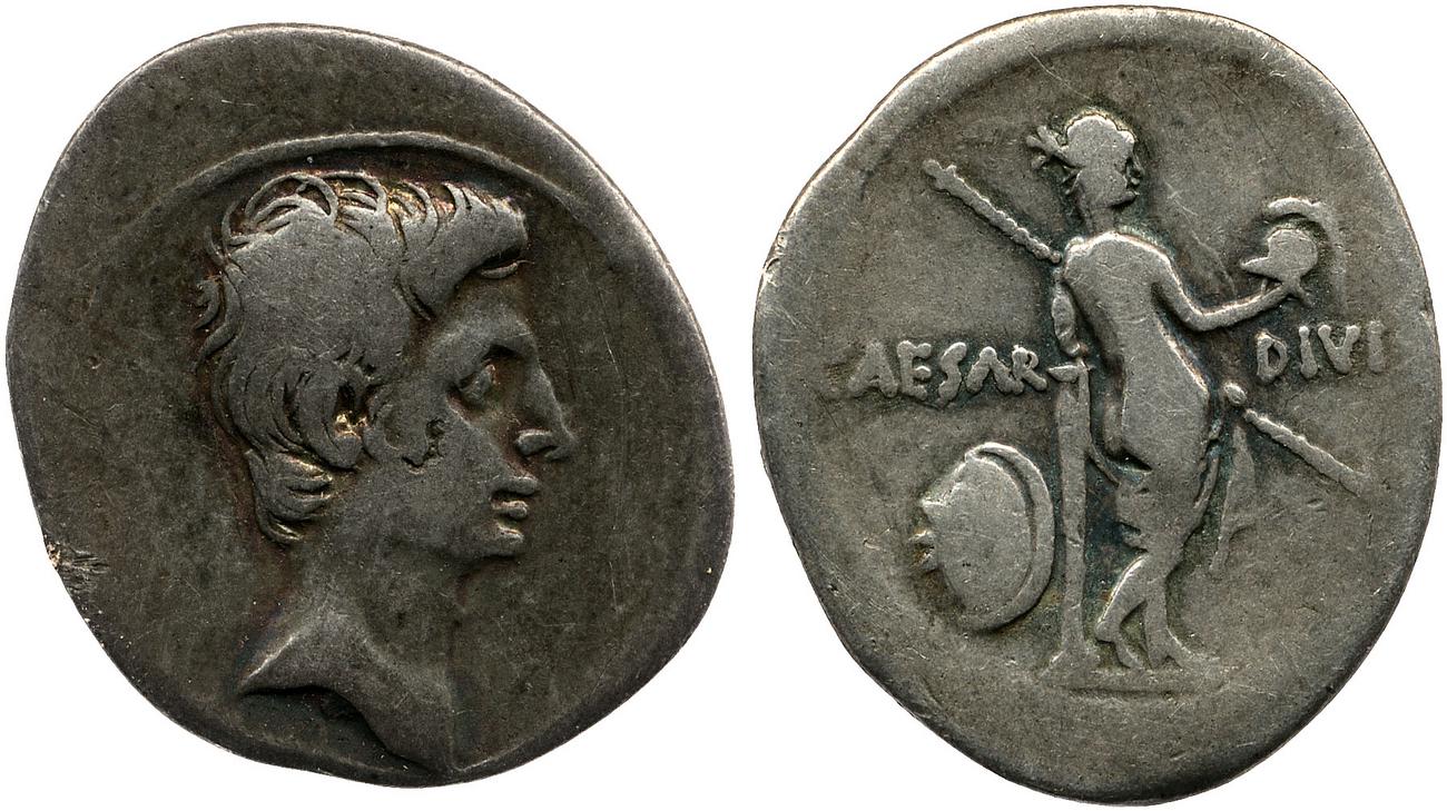 аверс RIC I (second edition) Augustus 250A