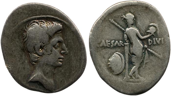 реверс RIC I (second edition) Augustus 250A