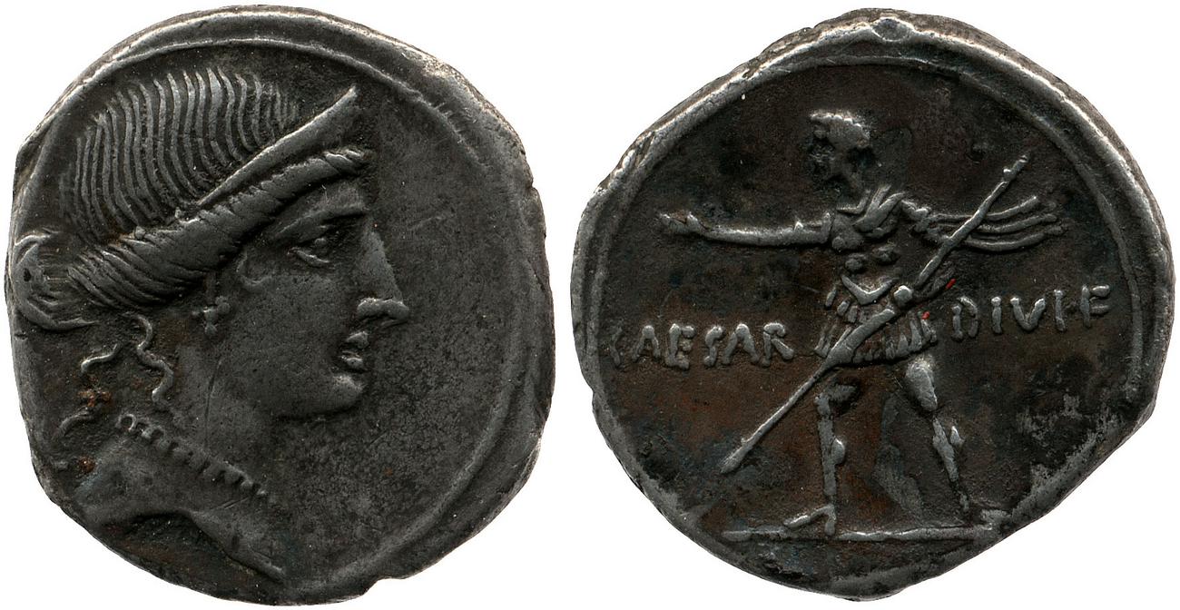 RIC I (second edition) Augustus 251, аверс, bm