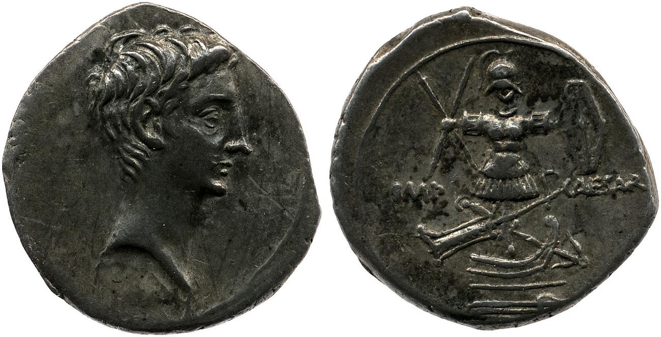 аверс RIC I (second edition) Augustus 265A