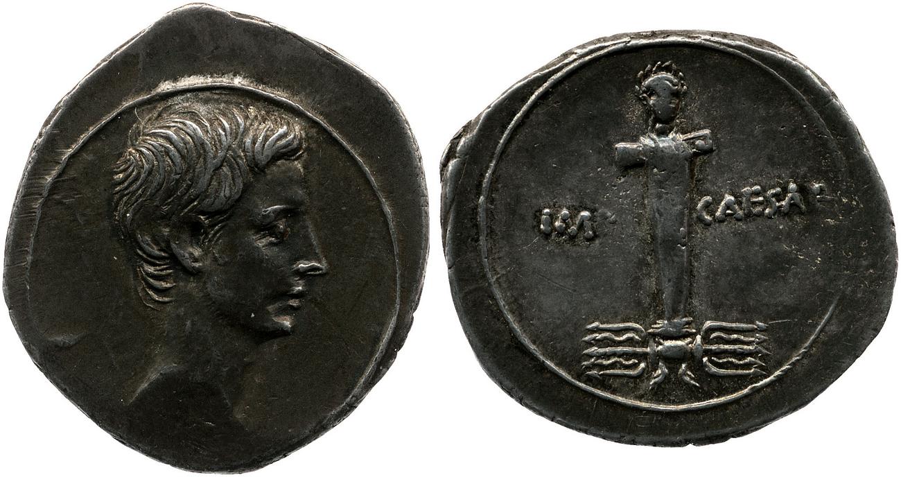 RIC I (second edition) Augustus 269A, аверс, bm