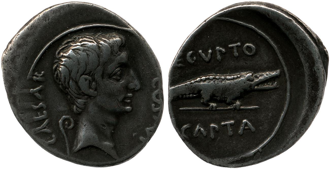 RIC I (second edition) Augustus 275A, аверс, bm