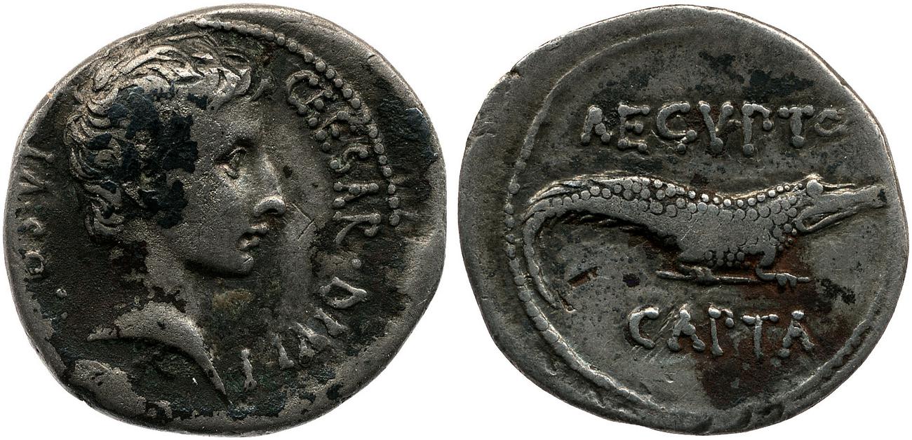 RIC I (second edition) Augustus 545, аверс, bm