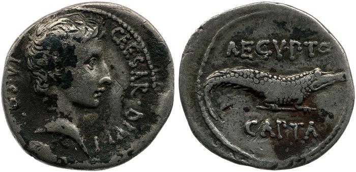 RIC I (second edition) Augustus 545, реверс, bm