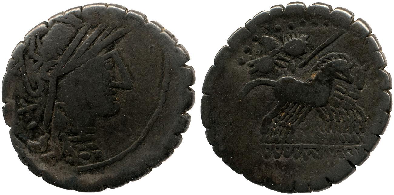 RRC 187/1, аверс, bm