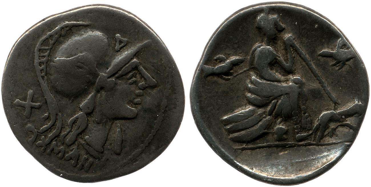 RRC 287/1, аверс, bm