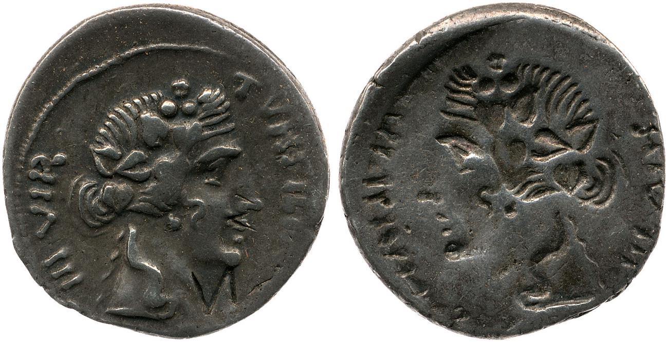 RIC I (second edition) Augustus 287, аверс, bm