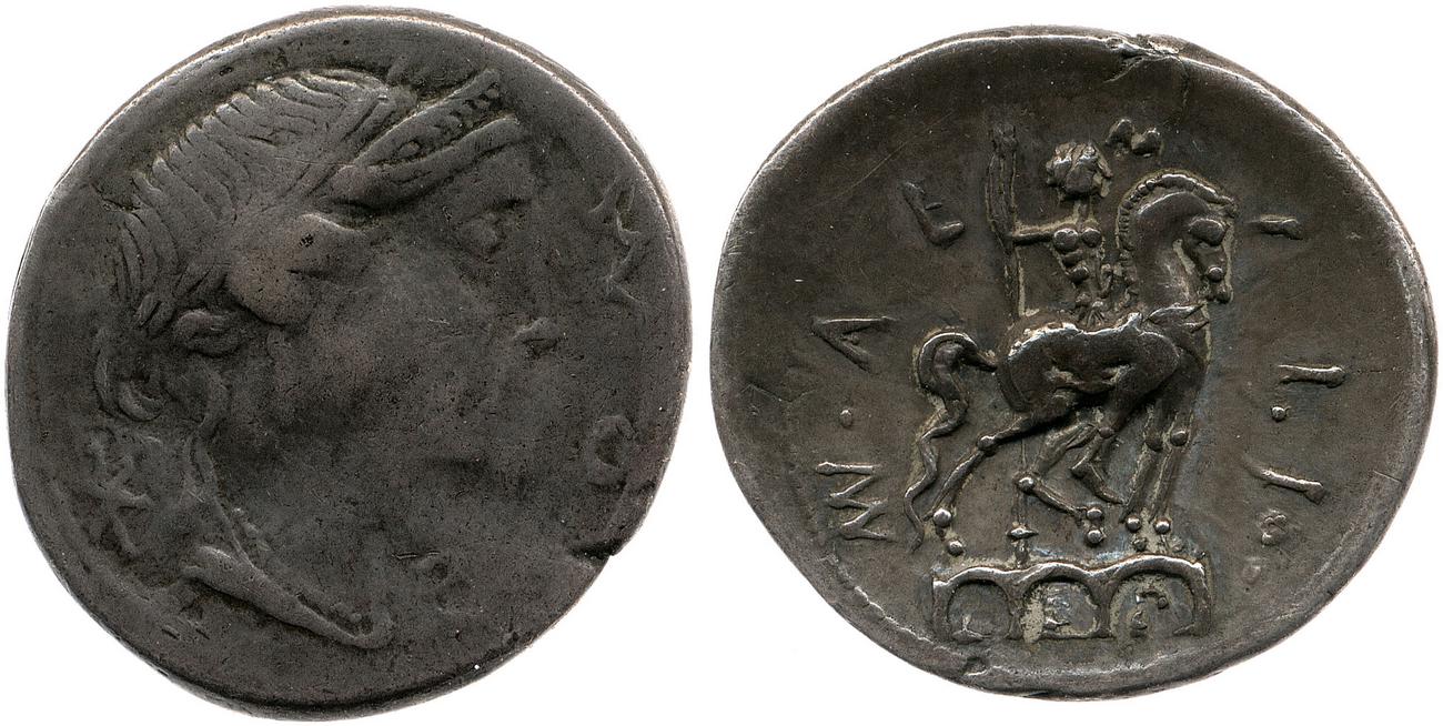 RRC 291/1, аверс, bm