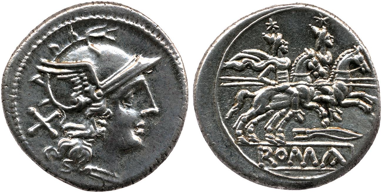 RRC 120/2, аверс, Британский музей