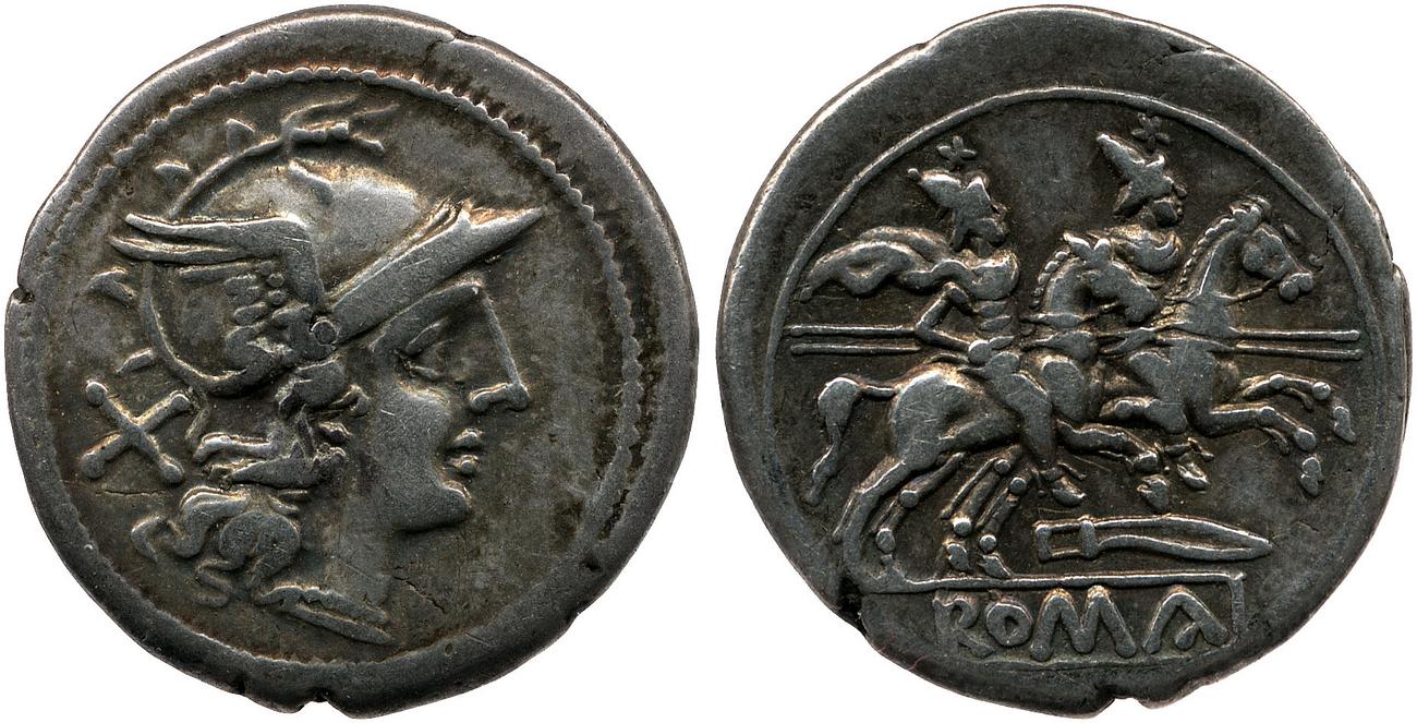 RRC 120/2, аверс, Британский музей