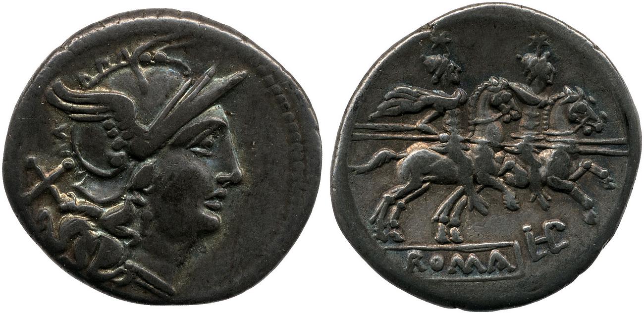 RRC 134/1a, аверс, bm