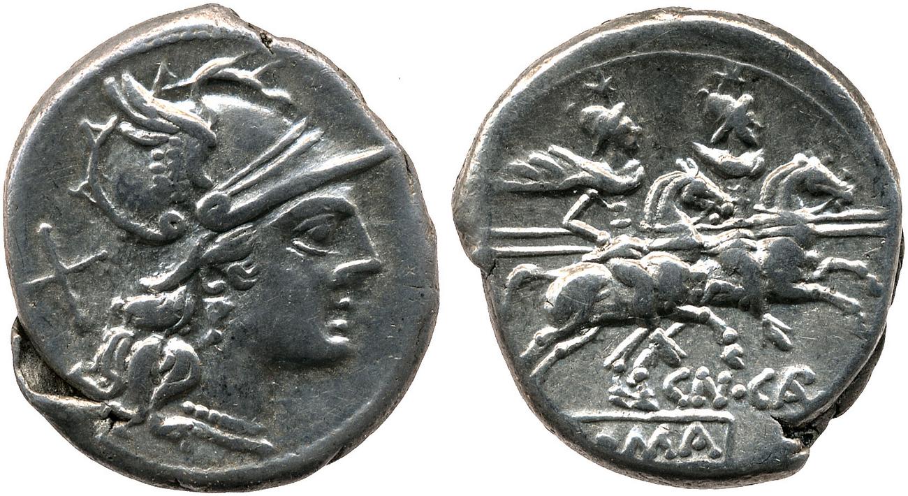 RRC 153/1, аверс, bm