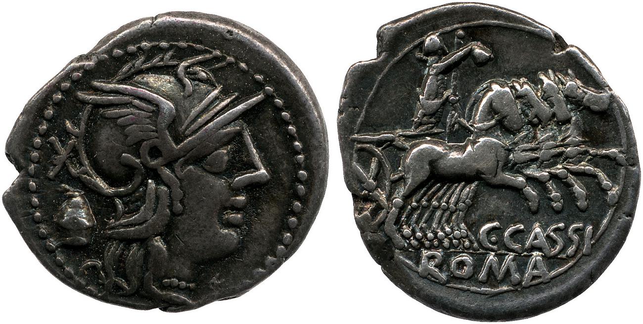 RRC 266/1, аверс, bm