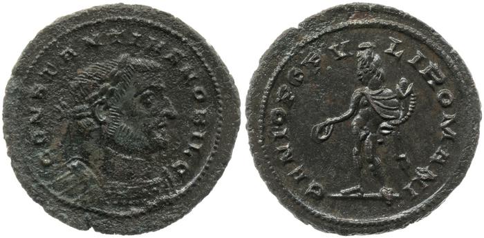 RIC VI Londinium 32, реверс, Британский музей