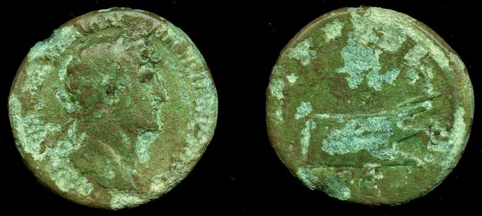 RIC II, Part 3 (second edition) Hadrian 627, реверс, Британский музей