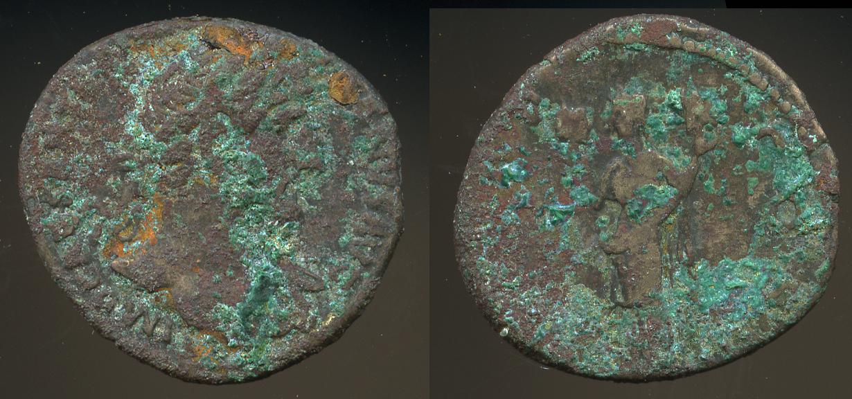 RIC II, Part 3 (second edition) Hadrian 215, аверс, Британский музей